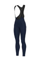 ALÉ Cycling long bib trousers - PRAGMA WINTER - blue