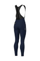 ALÉ Cycling long bib trousers - PRAGMA WINTER - blue