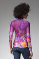 ALÉ Cycling winter long sleeve jersey - PR-E JARDIN - purple/multicolour