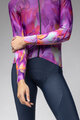 ALÉ Cycling winter long sleeve jersey - PR-E JARDIN - purple/multicolour