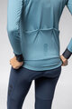 ALÉ Cycling windproof jacket - PRAGMA FONDO 3.0 - light blue