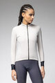 ALÉ Cycling windproof jacket - PRAGMA FONDO 3.0 - ivory