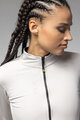 ALÉ Cycling windproof jacket - PRAGMA FONDO 3.0 - ivory