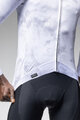 ALÉ Cycling winter long sleeve jersey - PR-E SPRAY - white