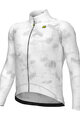 ALÉ Cycling winter long sleeve jersey - PR-E SPRAY - white
