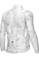 ALÉ Cycling winter long sleeve jersey - PR-E SPRAY - white