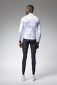 ALÉ Cycling winter long sleeve jersey - PR-E SPRAY - white