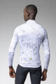 ALÉ Cycling winter long sleeve jersey - PR-E SPRAY - white