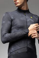 ALÉ Cycling winter long sleeve jersey - PR-E SPRAY - black