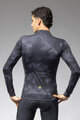 ALÉ Cycling winter long sleeve jersey - PR-E SPRAY - black