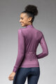 ALÉ Cycling winter long sleeve jersey - PR-E FOLLOW ME 2.0 LADY - purple