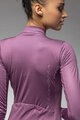 ALÉ Cycling winter long sleeve jersey - PR-E FOLLOW ME 2.0 LADY - purple