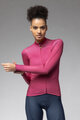 ALÉ Cycling winter long sleeve jersey - PR-E FOLLOW ME 2.0 LADY - pink