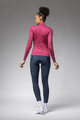 ALÉ Cycling winter long sleeve jersey - PR-E FOLLOW ME 2.0 LADY - pink