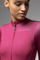 ALÉ Cycling winter long sleeve jersey - PR-E FOLLOW ME 2.0 LADY - pink