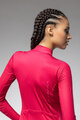 ALÉ Cycling winter long sleeve jersey - PR-E FOLLOW ME 2.0 LADY - pink