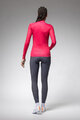 ALÉ Cycling winter long sleeve jersey - PR-E FOLLOW ME 2.0 LADY - pink