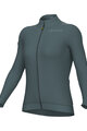 ALÉ Cycling winter long sleeve jersey - PR-E FOLLOW ME 2.0 LADY - blue