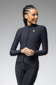 ALÉ Cycling winter long sleeve jersey - R-EV1 WARM RACE 2.0 LADY - black