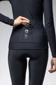 ALÉ Cycling winter long sleeve jersey - R-EV1 WARM RACE 2.0 LADY - black