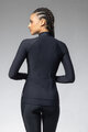 ALÉ Cycling winter long sleeve jersey - R-EV1 WARM RACE 2.0 LADY - black