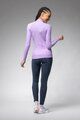 ALÉ Cycling winter long sleeve jersey - R-EV1 WARM RACE 2.0 LADY - purple