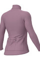 ALÉ Cycling winter long sleeve jersey - R-EV1 WARM RACE 2.0 LADY - purple