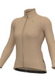 ALÉ Cycling winter long sleeve jersey - R-EV1 WARM RACE 2.0 LADY - ivory