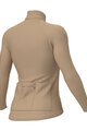 ALÉ Cycling winter long sleeve jersey - R-EV1 WARM RACE 2.0 LADY - ivory