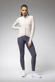 ALÉ Cycling winter long sleeve jersey - R-EV1 WARM RACE 2.0 LADY - ivory