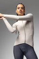 ALÉ Cycling winter long sleeve jersey - R-EV1 WARM RACE 2.0 LADY - ivory