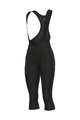 ALÉ Cycling 3/4 length bib shorts - PRAGMA WINTER - black