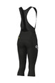 ALÉ Cycling 3/4 length bib shorts - PRAGMA WINTER - black