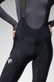 ALÉ Cycling 3/4 length bib shorts - PRAGMA WINTER - black