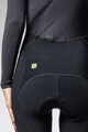 ALÉ Cycling 3/4 length bib shorts - PRAGMA WINTER - black