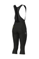 ALÉ Cycling 3/4 length bib shorts - PRAGMA WINTER - black