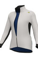 ALÉ Cycling windproof jacket - KLIMATIK K-DOUBLE - white