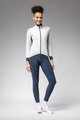 ALÉ Cycling windproof jacket - KLIMATIK K-DOUBLE - white