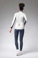 ALÉ Cycling windproof jacket - KLIMATIK K-DOUBLE - white