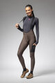 ALÉ Cycling long bib trousers - STONES CARGO 2.0 - brown