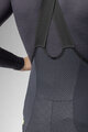 ALÉ Cycling long bib trousers - R-EV1 VOLTAGE - black