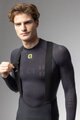 ALÉ Cycling long bib trousers - R-EV1 VOLTAGE - black