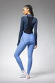 ALÉ Cycling long bib trousers - KLIMATIK K-ATMO 3.0 - light blue