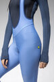 ALÉ Cycling long bib trousers - KLIMATIK K-ATMO 3.0 - light blue