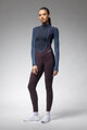 ALÉ Cycling long bib trousers - KLIMATIK K-ATMO 3.0 - bordeaux