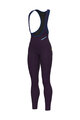 ALÉ Cycling long bib trousers - KLIMATIK K-ATMO 3.0 - bordeaux