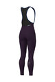 ALÉ Cycling long bib trousers - KLIMATIK K-ATMO 3.0 - bordeaux