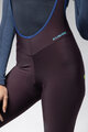 ALÉ Cycling long bib trousers - KLIMATIK K-ATMO 3.0 - bordeaux