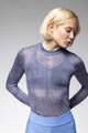 ALÉ Cycling long sleeve t-shirt - INTIMO KNITTED - blue