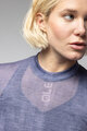 ALÉ Cycling long sleeve t-shirt - INTIMO KNITTED - blue